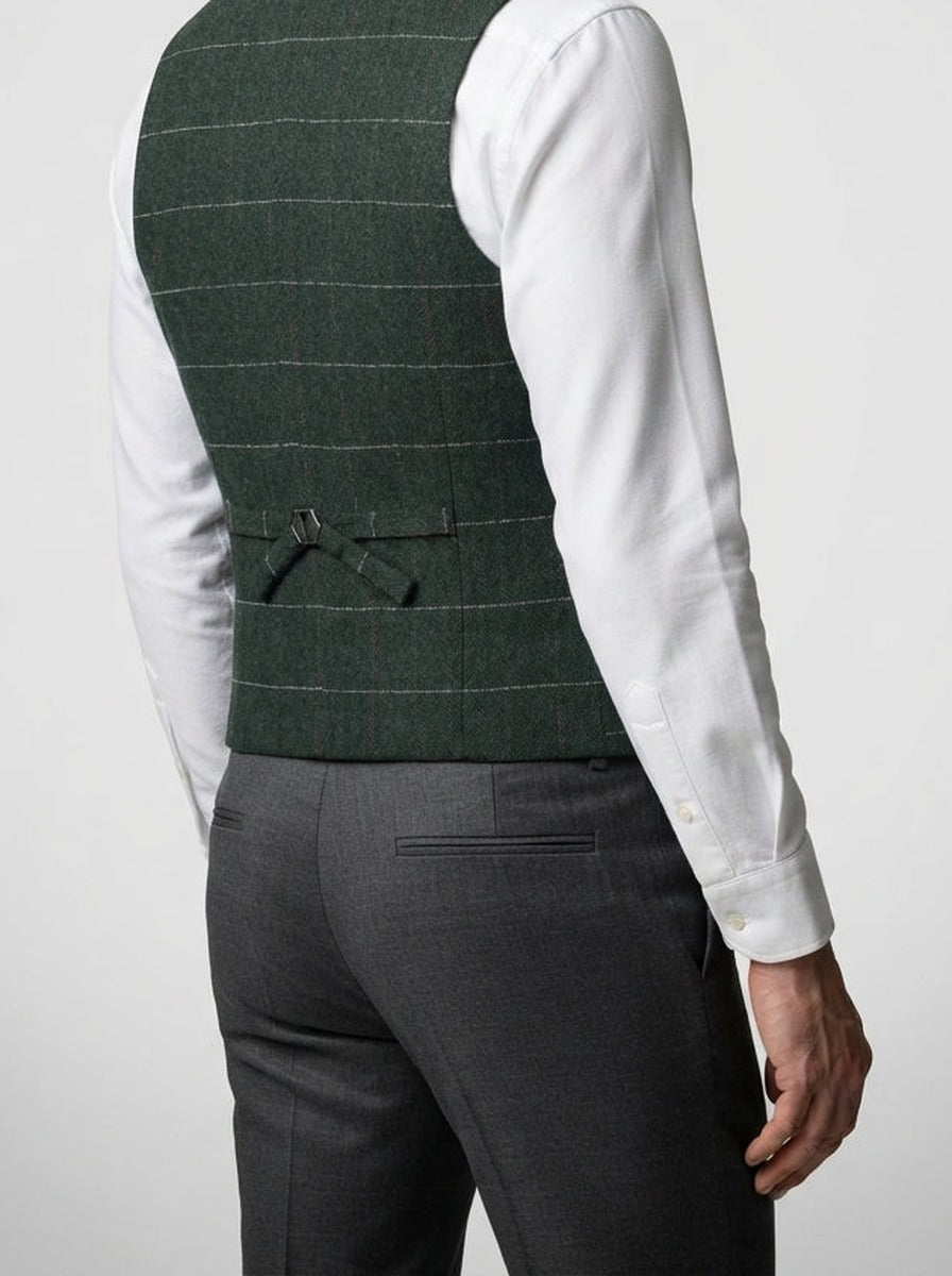 Men's Classic Single Breasted Lapel Wedding Waistcoat