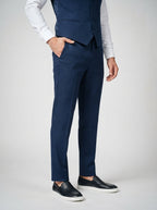 Men's Classic Single Breasted Three-Piece Wedding Suit