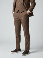 Men's Classic Single Breasted Three-Piece Wedding Suit