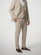 Men's Classic Single Breasted Three-Piece Wedding Suit