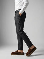 Men's Classic Slip-On Crepe Sole Penny Strap Loafer Mules
