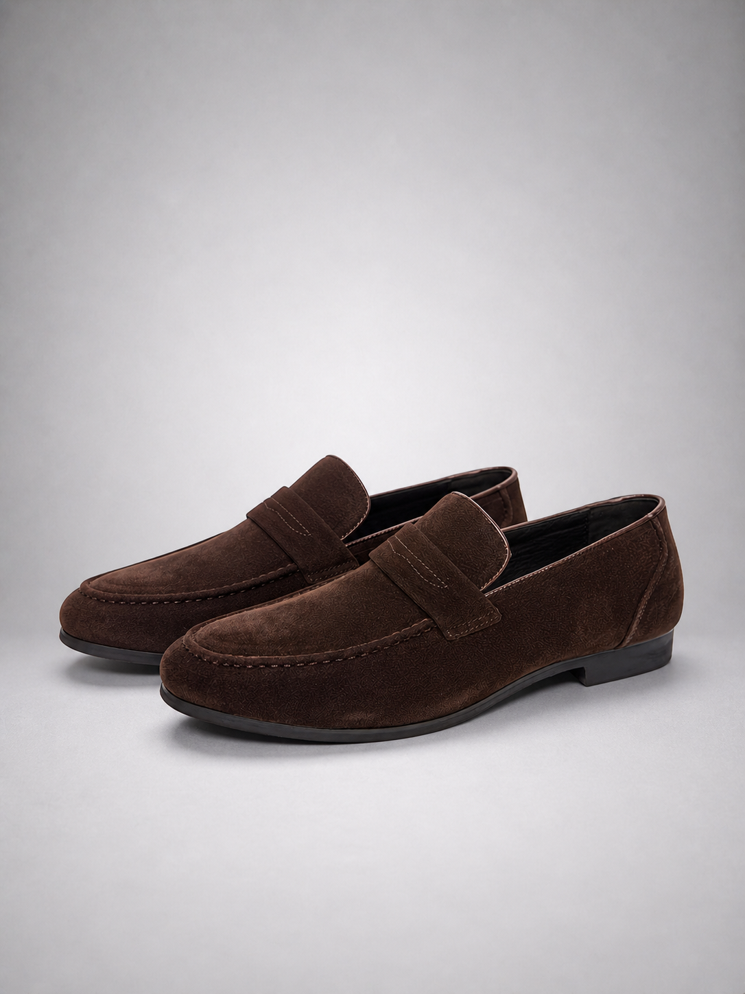 Men's Classic Slip-On Penny Strap Loafers