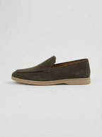 Men's Classic Slip-On Suede Loafers