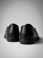 Men's Classic Slip-On Two Tone Leather Tassel Loafers