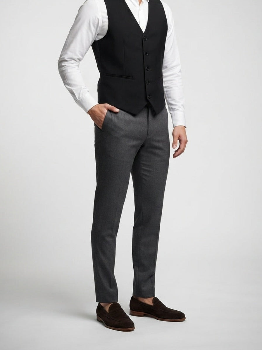 Men's Classic Tailored Wedding Suit Waistcoat