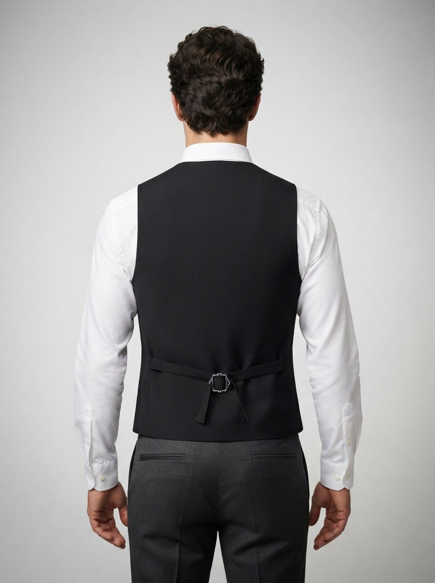Men's Classic Tailored Wedding Suit Waistcoat