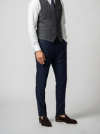 Men's Classic Tweed Tailored Wedding Waistcoat