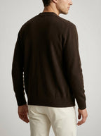 Men's Gauge V Neck Button Through Cardigan