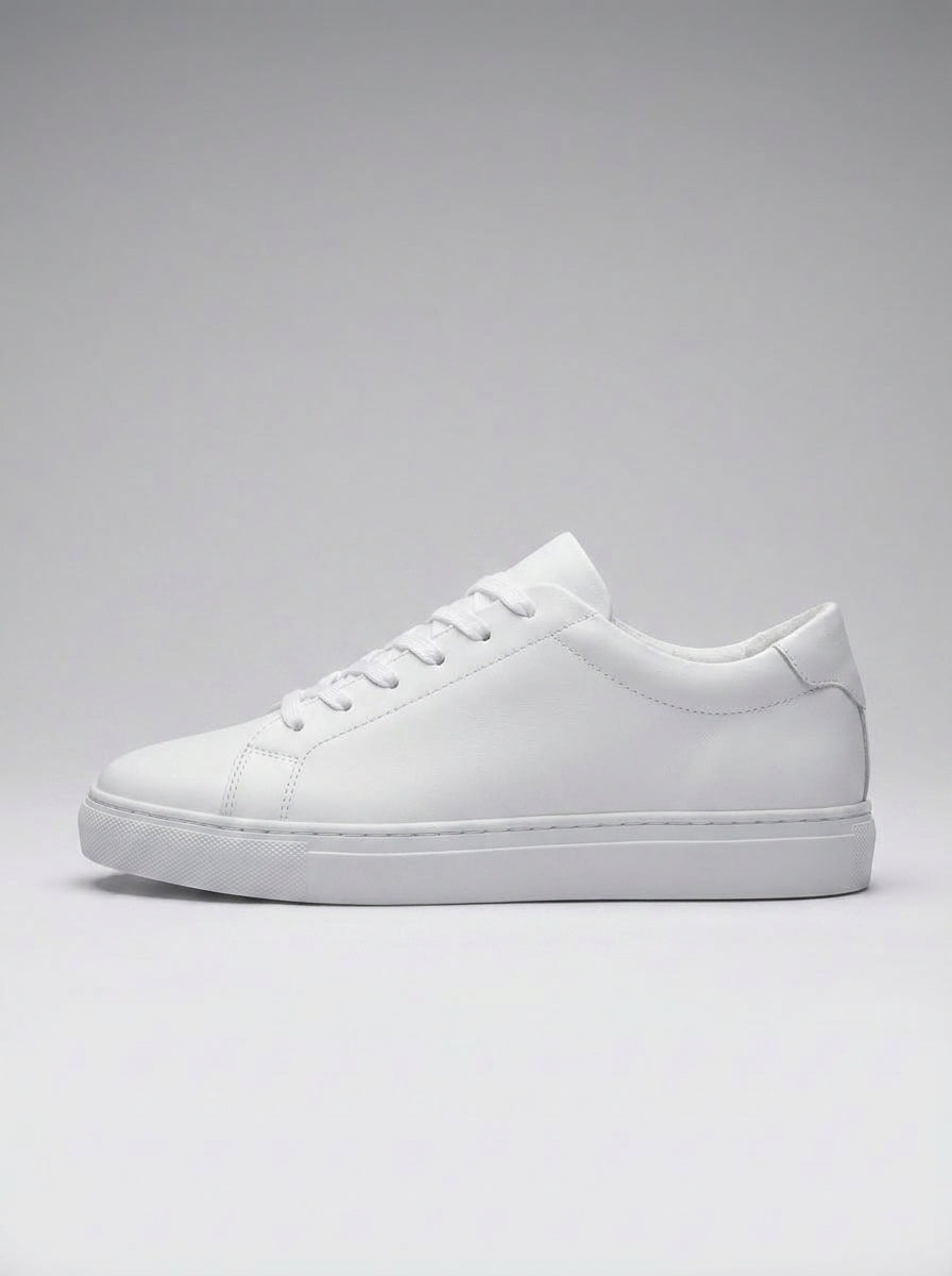 Men's Low Top Lace-Up Court Trainers
