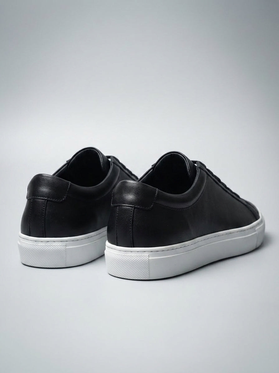 Men's Low Top Lace-Up Court Trainers
