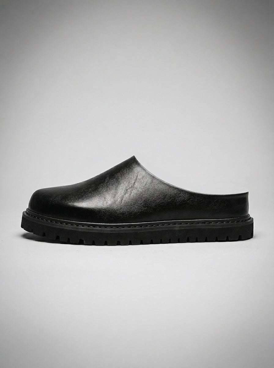 Men's Lug Sole Loafer Mules