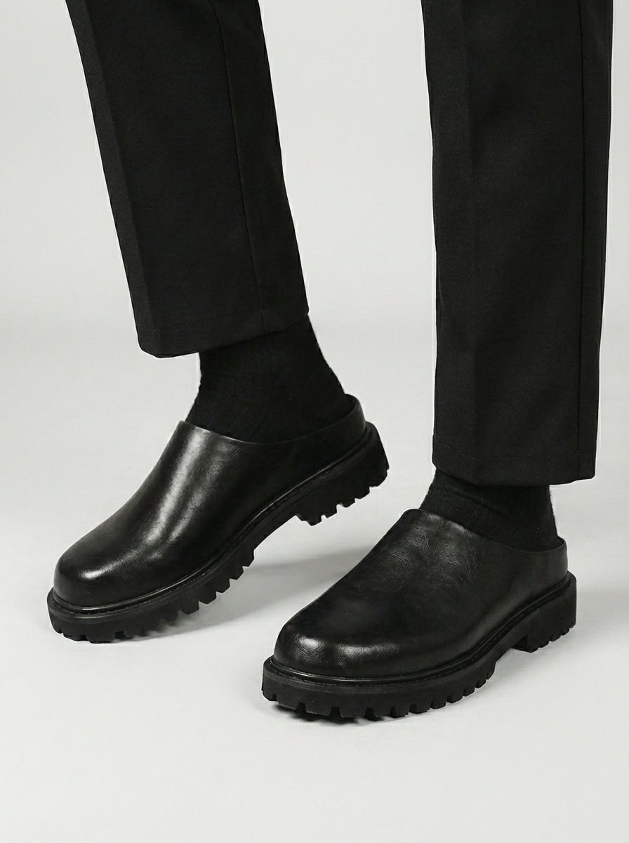 Men's Lug Sole Loafer Mules