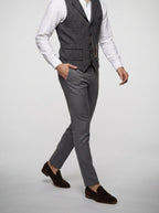 Men's Peak Lapel Single Breasted Wedding Waistcoat