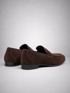 Men's Penny Strap Apron Toe Loafers