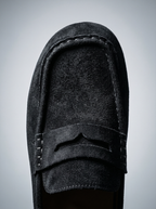 Men's Penny Strap Platform Sole Loafer Mules