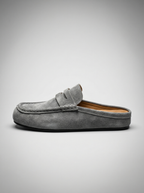 Men's Penny Strap Platform Sole Loafer Mules
