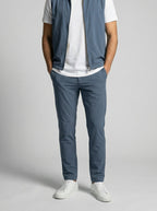 Men's Reversible Gilet and Slim Trousers Two Piece Set
