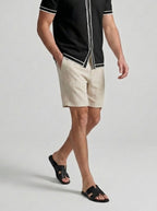 Men's Smart-Casual Short Sleeve Knit Polo Shirt