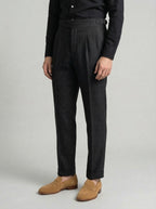 Men's Smart Pleated Tailored Trousers