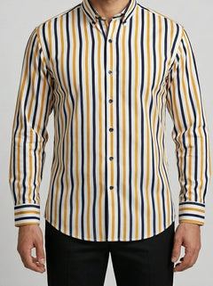 Mustard Multi-Stripe