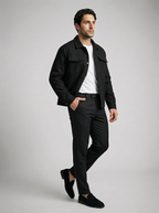 Men's Snap Front Utility Field Jacket