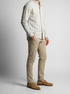 Men's Striped Oxford Button Down Shirt