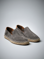 Men's Suede Slip On Espadrilles
