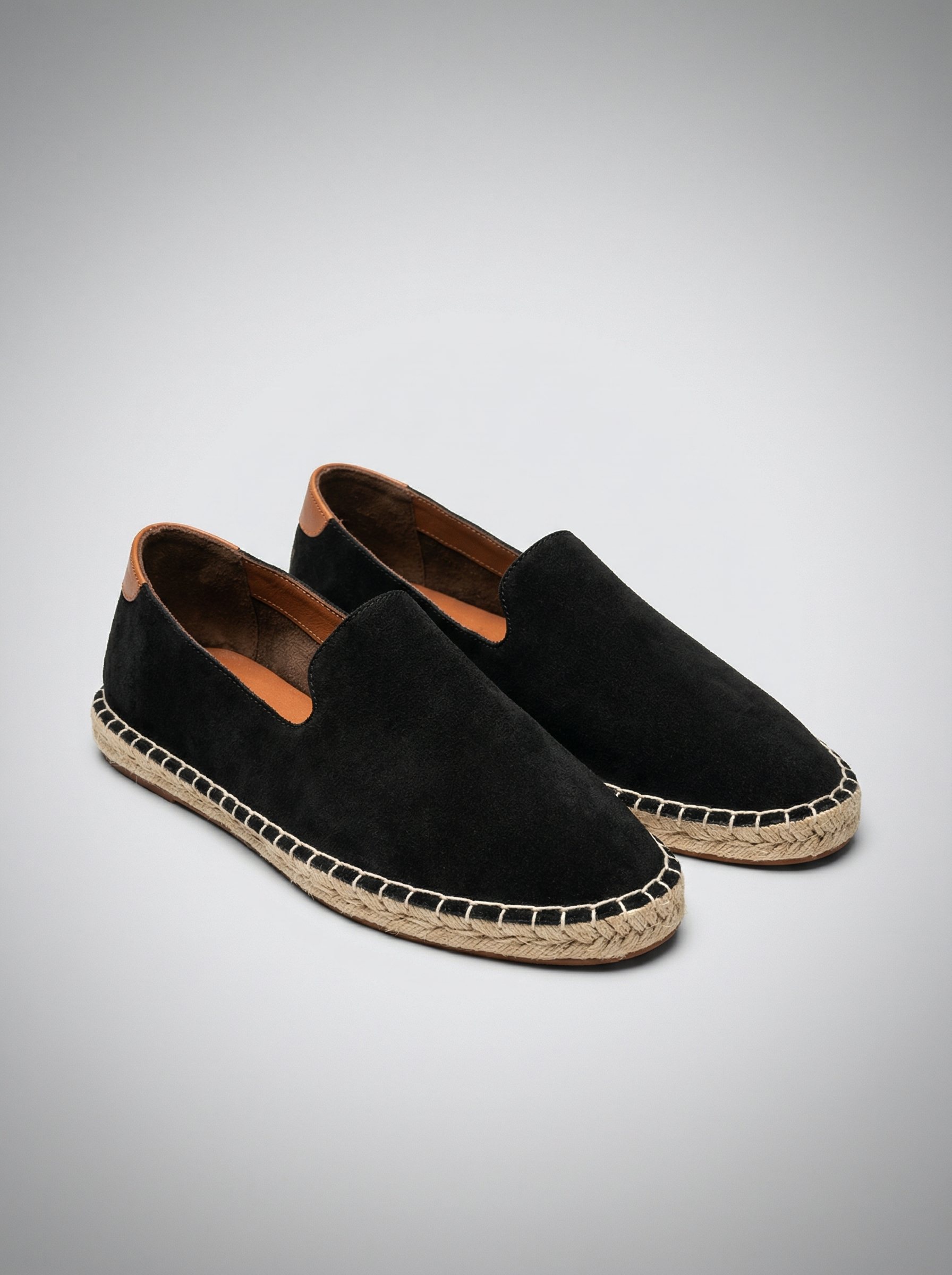 Men's Suede Slip On Espadrilles