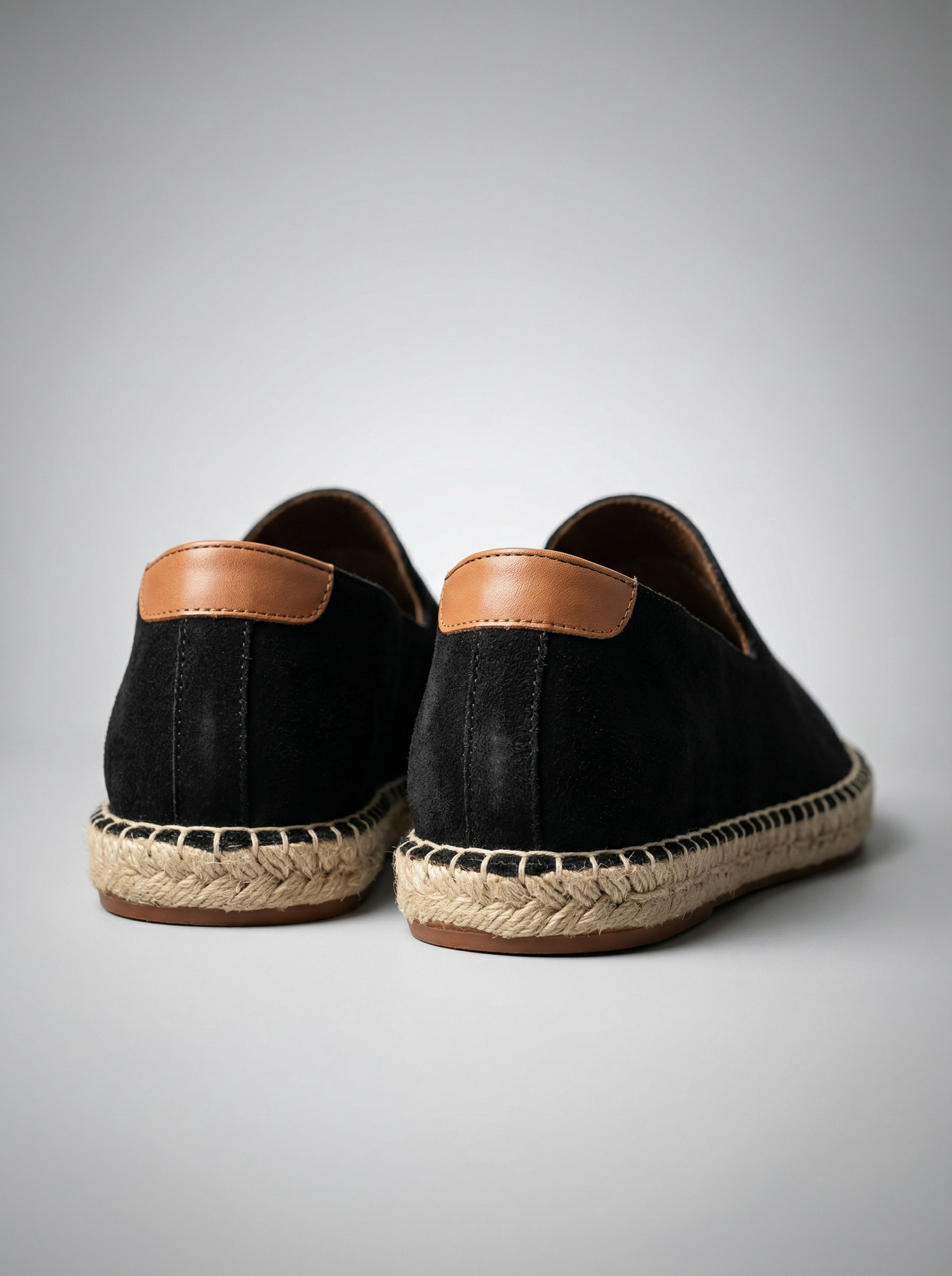 Men's Suede Slip On Espadrilles