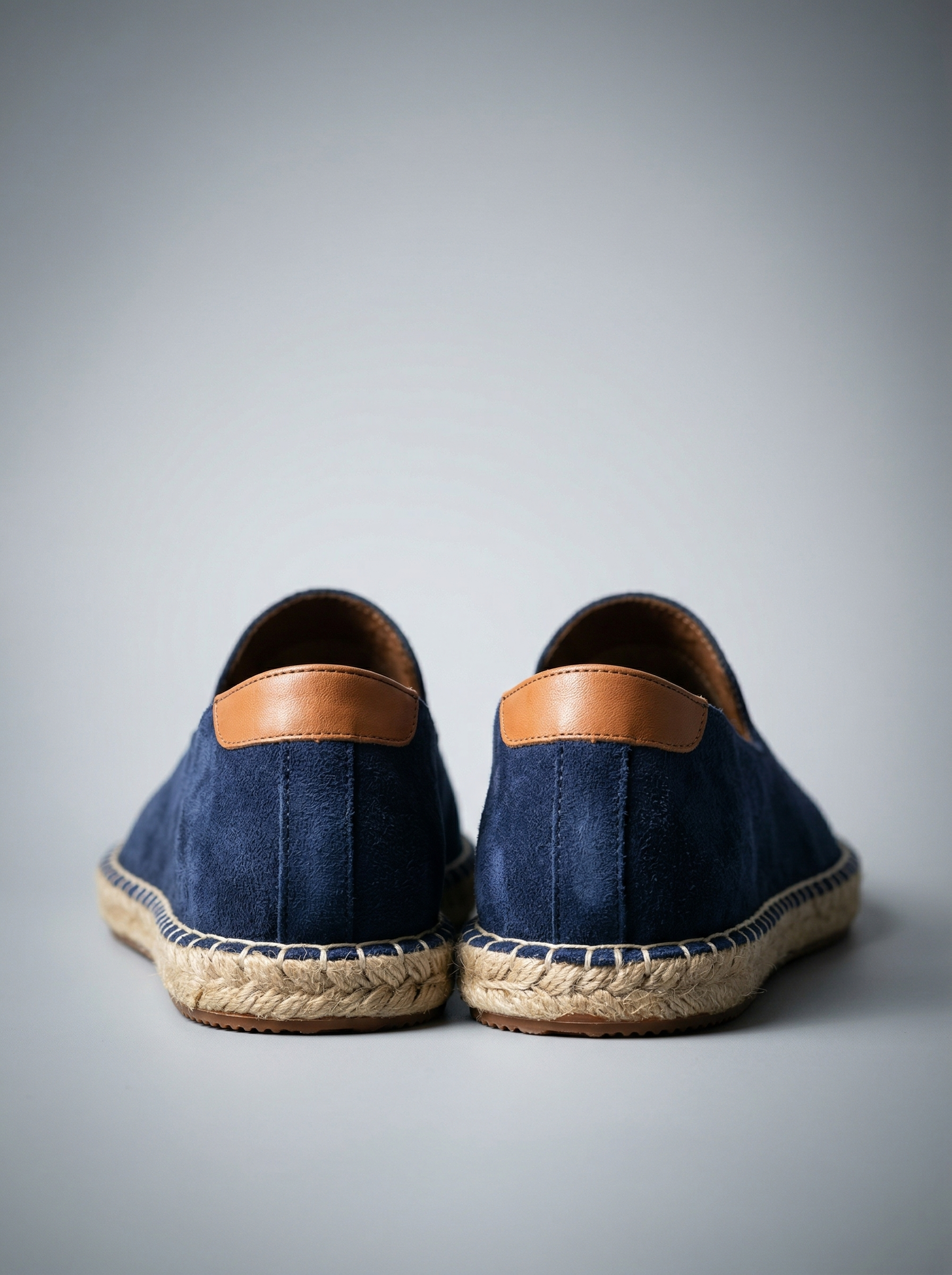Men's Suede Slip On Espadrilles