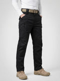 Men's Tactical Cargo Trousers with Zip Pockets