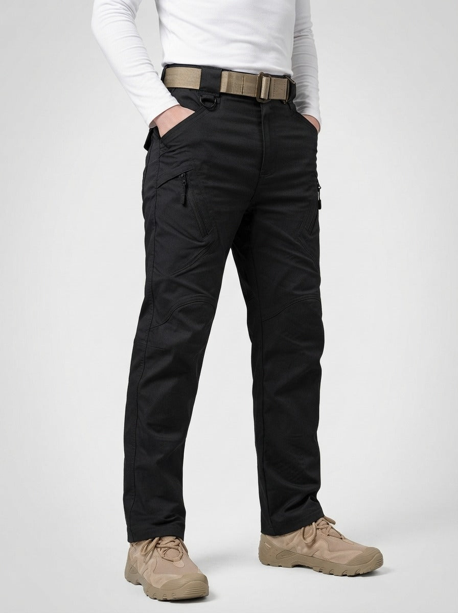 Men's Tactical Cargo Trousers with Zip Pockets