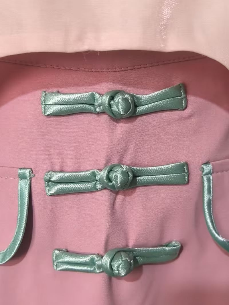 Women’s Two-Piece Set with Contrast Trim