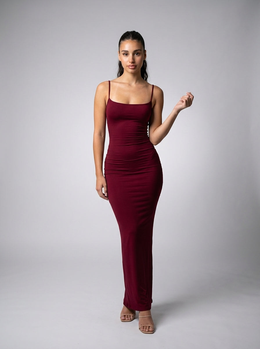 Women's Slim Fit Camisole Maxi Dress