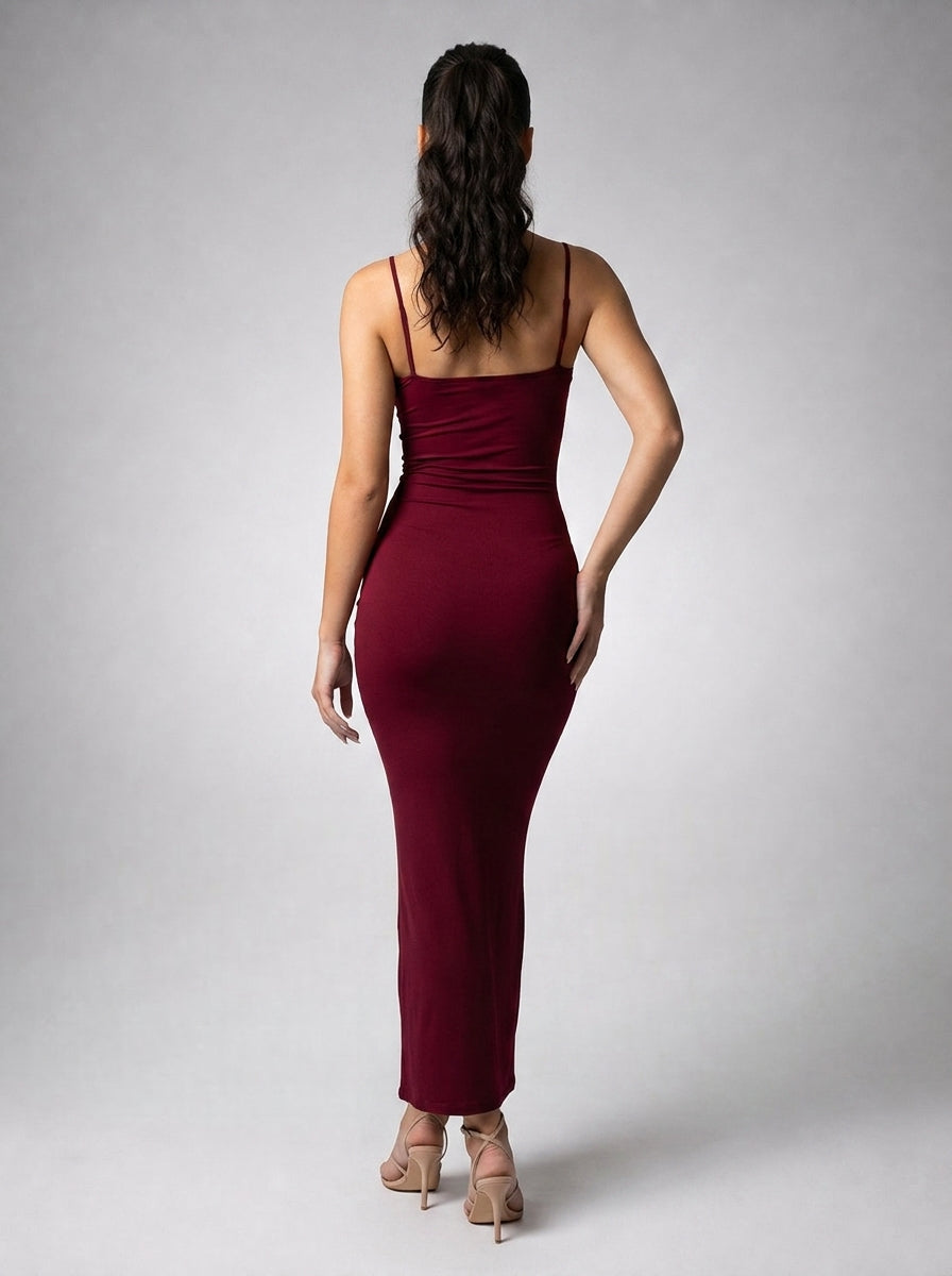 Women's Slim Fit Camisole Maxi Dress