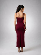 Women's Slim Fit Camisole Maxi Dress