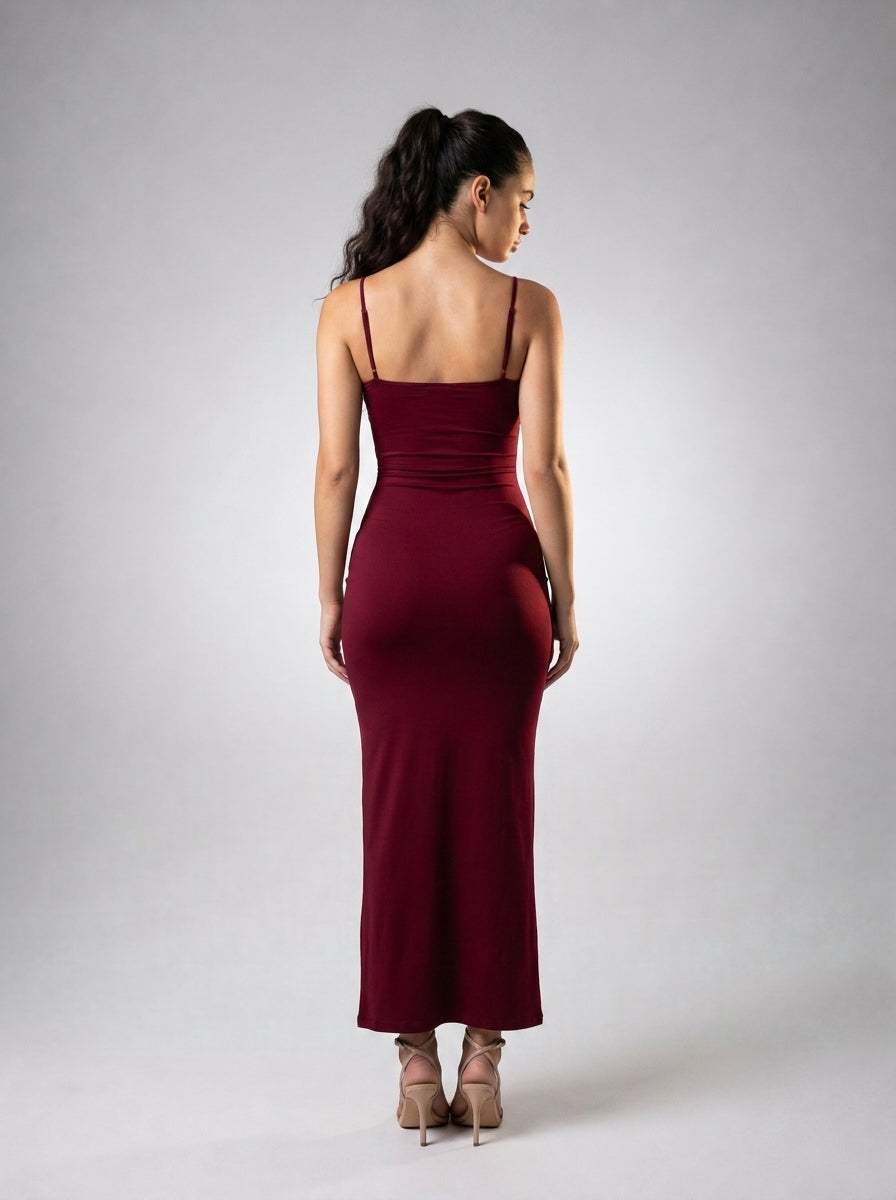 Women's Slim Fit Camisole Maxi Dress