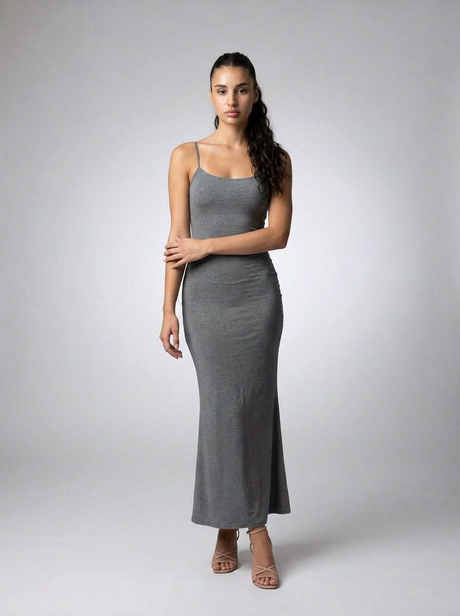 Women's Slim Fit Camisole Maxi Dress