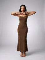 Women's Slim Fit Camisole Maxi Dress