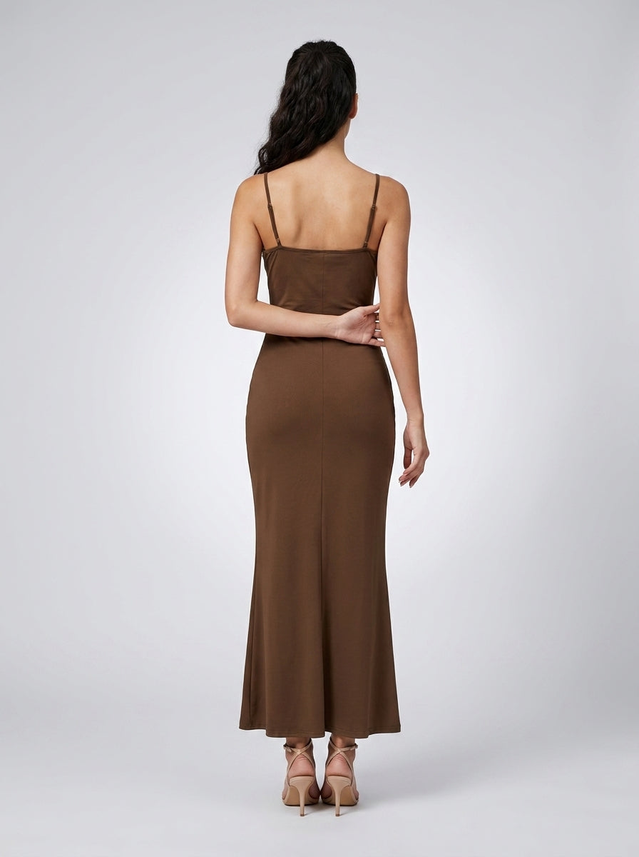 Women's Slim Fit Camisole Maxi Dress