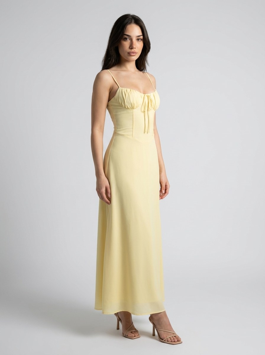Women's Spaghetti Strap Maxi Dress